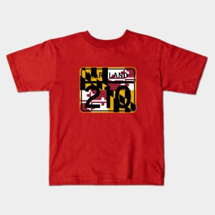 Maryland Route 210 - Indian Head Highway Kids T-Shirt